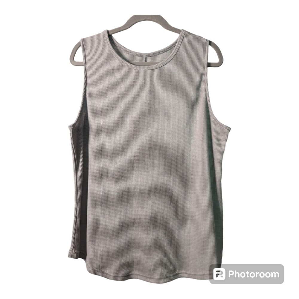Boutique Waffle Knit Tank